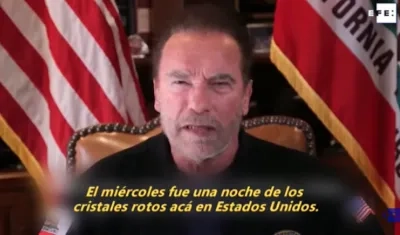 El actor y exgobernador del estado de California, Arnold Schwarzenegger.
