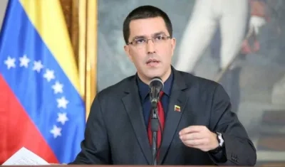 Jorge Arreaza, canciller venezolano.