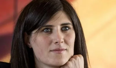 Chiara Appedino, alcaldesa de Turín. 