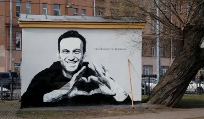 El encarcelado líder opositor ruso, Alexéi Navalni.