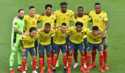 Jugadores de la selección Colombia formados. 