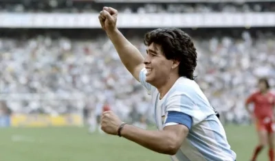 Diego Maradona, jugador argentino, fallecido el año pasado. 