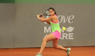 María Fernanda Herazo, tenista colombiana.