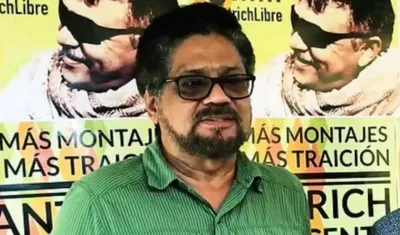 El jefe guerrillero 'Iván Márquez'.