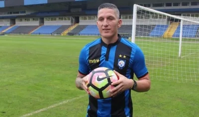 Charlis Ortiz, futbolista del Deportivo La Guaira.