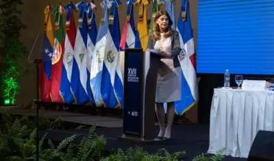 La canciller y vicepresidenta colombiana, Marta Lucía Ramírez.