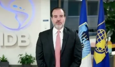 El presidente del BID, Mauricio Claver-Carone.