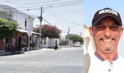 Julio Alberto Márquez Palma fue baleado en este sector del barrio San Felipe.