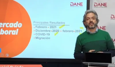 Juan Daniel Oviedo, director del DANE.