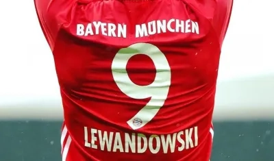 Robert Lewandowski, delantero estelar del Bayern.