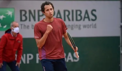 Daniel Gaitán, tenista colombiano. 