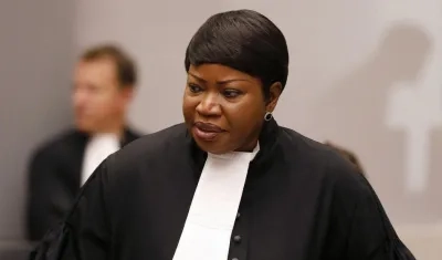 La fiscal jefa de la CPI, Fatou Bensouda.
