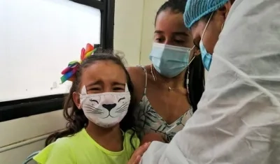 Vacunación en el Zoológico de Barranquilla.