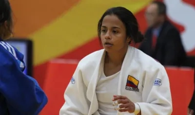 Luz Adíela Álvarez, judoca colombiana. 