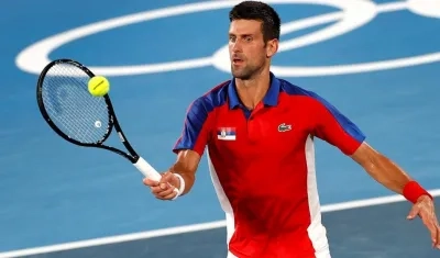 El tenista número uno mundial, Novak Djokovic.