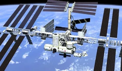 La Estación Espacial Internacional. 