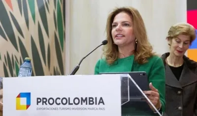Presidenta de ProColombia, Flavia Santoro.
