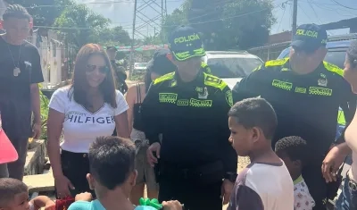 El Comandante de la Policía Metropolitana de Barranquilla en planes de seguridad.