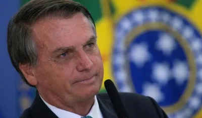 Jair Bolsonaro, presidente de Brasil. 