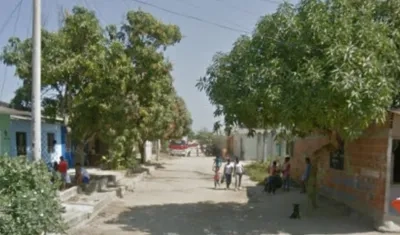 Aspecto de una calle del barrio Villa Selene, en Soledad. 