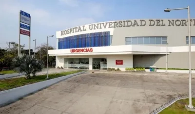 El herido fue remitido al Hospital Universidad del Norte. 