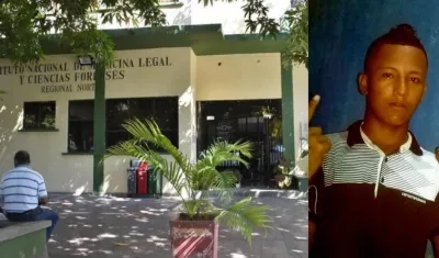 El cuerpo de Luis Carlos Torregrosa fue llevado a Medicina Legal, en Barranquilla. 