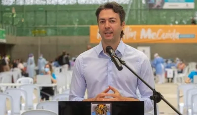 Daniel Quintero, alcalde de Medellín.