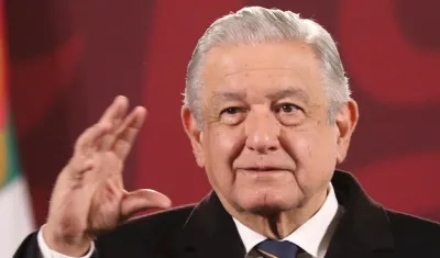  El presidente de México Andrés Manuel López Obrador.