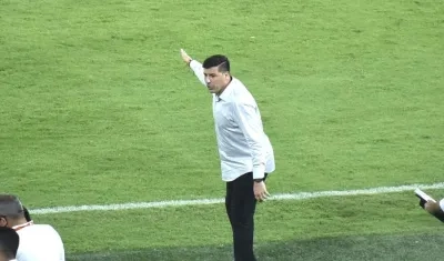Juan Cruz Real, DT del Junior.