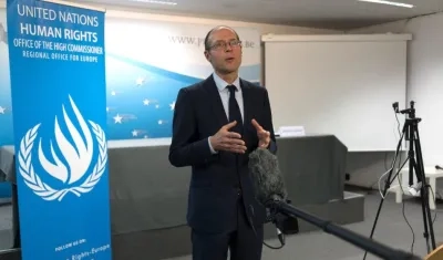 Olivier De Schutter, relator especial de la ONU.