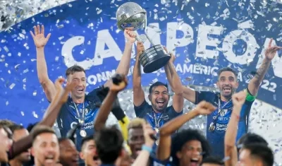 Independiente del Valle, campeón de la Copa Sudamericana 2022.