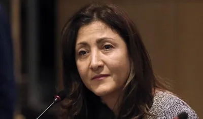 La candidata presidencial Íngrid Betancourt.