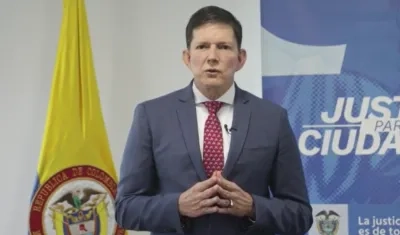 Wilson Ruiz Orejuela, ministro de Justicia.
