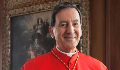 Monseñor Rubén Darío Salazar, cardenal de Colombia.