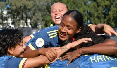 Selección Colombia femenina categoría sub-17. 