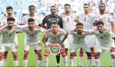 Selección Emiratos Árabes. 