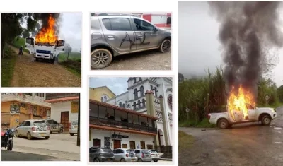 Acciones violentas en el paro armado del 'Clan del Golfo' en Colombia.