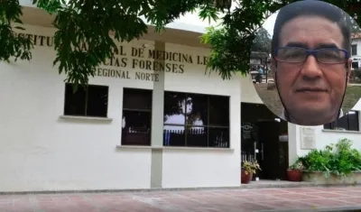 El cuerpo del tendero Agustín Durán fue trasladado a Medicina Legal. 