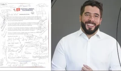 La carta del Partido Liberal a Petro en la que postulan a José Luis Correa.