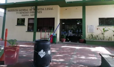 Instalaciones de Medicina Legal en Barranquilla.
