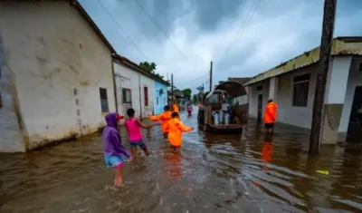 Inundaciones en Cuba.