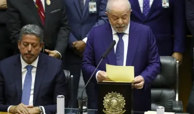 Lula jura como nuevo presidente de Brasil