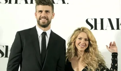 Gerard Pique y Shakira en una imagen de archivo.