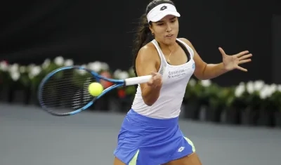 María Camila Osorio juega actualmente un torneo en México.