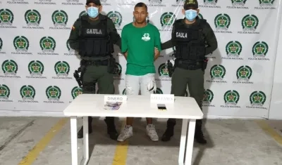 Jorman Mauricio Cáceres, capturado