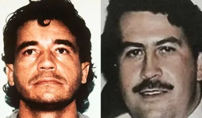 Carlos Lehder y Pablo Escobar, cofundadores del Cartel de Medellín.