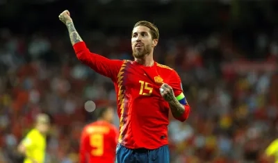 Sergio Ramos posee el récord de partidos jugados con España (180).