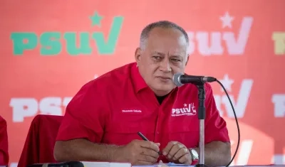 El número dos del chavismo, Diosdado Cabello.