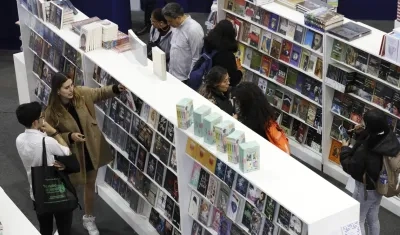 Imagen de la Feria del Libro en Bogotá.