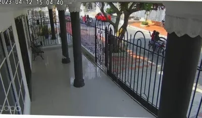 Video de ataque a casa en Los Andes